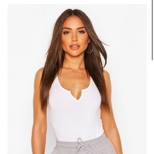 NWT White bodysuit